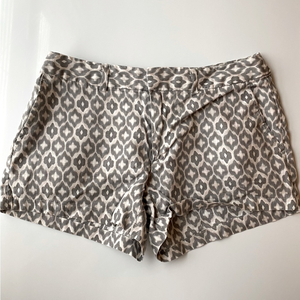 CYNTHIA ROWLEY print shorts, size 6